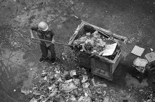 Professional rubbish removal team at work in Wanstead