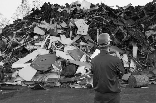 Recycling process of demolition waste materials