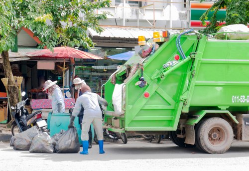 Segregation of demolition materials for recycling