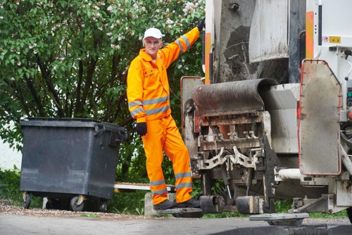 Professional equipment used for site clearance