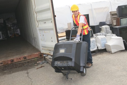 Mini, Midi, and Maxi skips lined up for selection