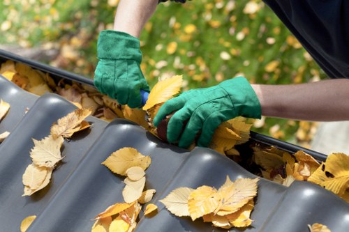 Workers sorting recyclable materials at a local transfer station